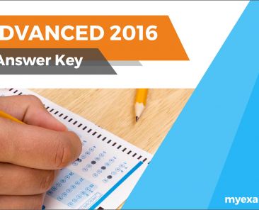JEE Advanced 2016 answer Key