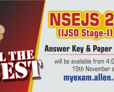 NSEJS 2017 (IJSO Stage-1) Answer Key & solution All the Best_ALLEN Slider
