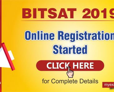 BITSAT 2019 Online Registration Started