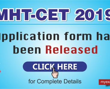 MHT CET 2019 application form released