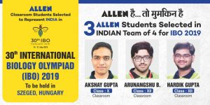 ALLEN Students Outshine in International Biology Olympiads IBO 2019
