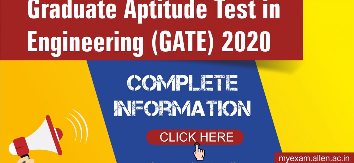GATE 2020 Important Dates, Eligibility, Syllabus, Pattern, Admit Card, Application Form