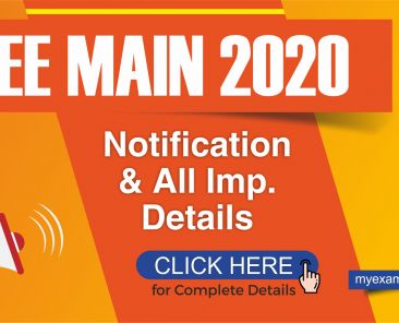 JEE Main 2020 Notification & All Important details