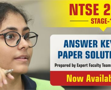 NTSE 2020 Stage 1 answer key & solution