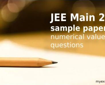 jee main sample papers