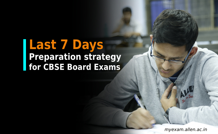 last seven 7day study plan for cbse 10th board