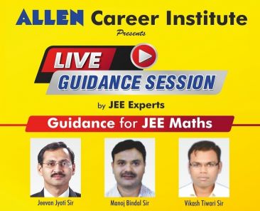 Live Guidance session for jee maths