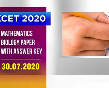 kcet-2020-answer keys