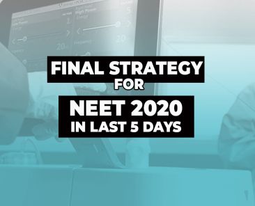 NEET 2020 Strategy