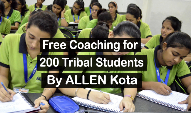 Free Coaching of 200 Tribal Students