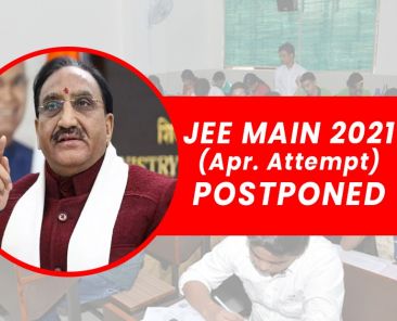 JEE Main 2021 April Attempt postponed