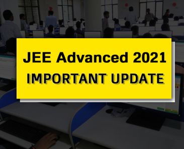 JEE Advanced registration schedule
