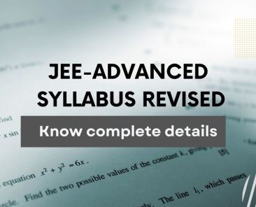 jee advanced 2023 syllabus revised