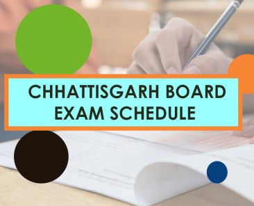 Chhattisgarh CGBSE Schedule