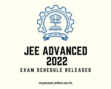 ALLEN JEE Advanced 2022 Exam Schedule Released_01