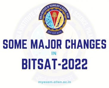 ALLEN - Some Major Changes in BITSAT_01