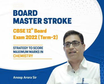 ALLEN Board Master Stroke Class 12th Board Exam 2022 (Term-2) Chemistry - Anoop Arora Sir