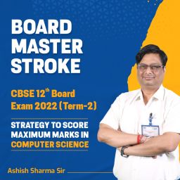 ALLEN Board Master Stroke Class 12th Board Exam 2022 (Term-2) Computer Science - Ashish Sharma Sir