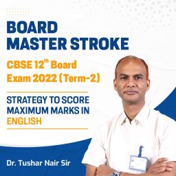 ALLEN Board Master Stroke Class 12th Board Exam 2022 (Term-2) English - Tushar Nair Sir