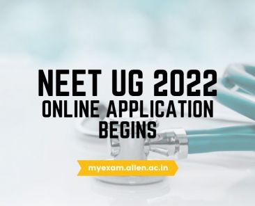 ALLEN NEET UG 2022 Online Application Begins