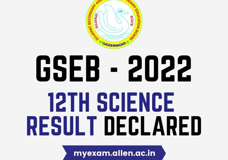 ALLEN - Gujarat Board 12'th Science result has been declared