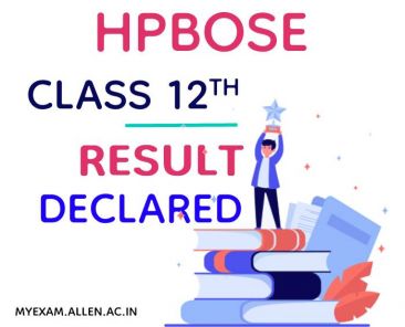 ALLEN HPBOSE Class 12 results declared