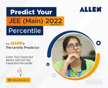 ALLEN JEE Main 2022 Percentile Predictor MyExam
