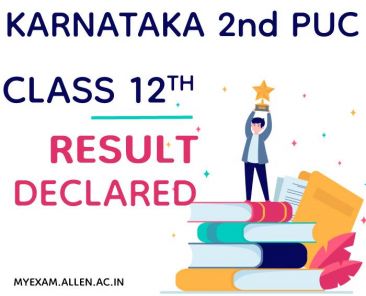 ALLEN - Karnataka 2nd PUC Class XII Result Declared