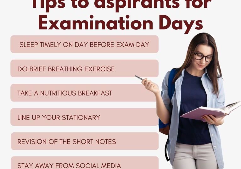 ALLEN - Tips to aspirants for Examination Days