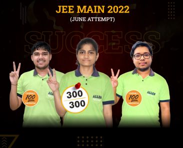 ALLEN - JEE Main 2022 Toppers