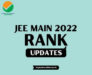 ALLEN JEE Main Rank Updates