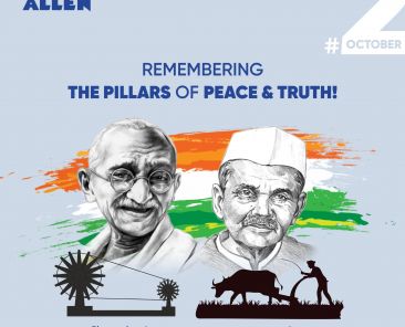 ALLEN Celebrating Gandhi Jayanti & Shastri Jayanti