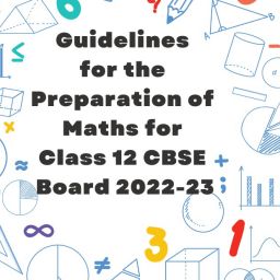 Guidelines for preparation of Maths