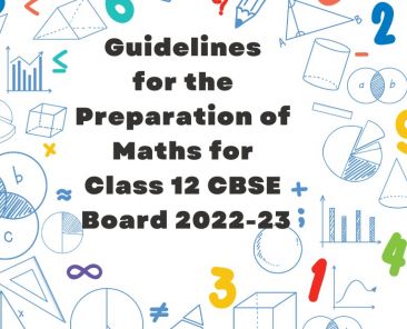 Guidelines for preparation of Maths