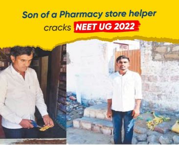 Son of Pharmacy Store Helper Cracks NEET UG 2022