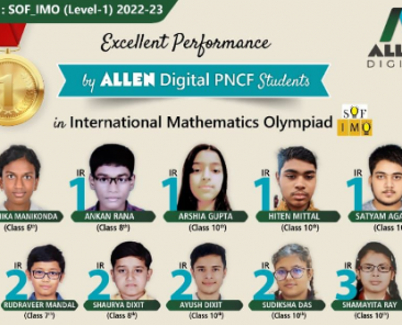 ALLEN Digital PNCF Students Shine in IMO level-1