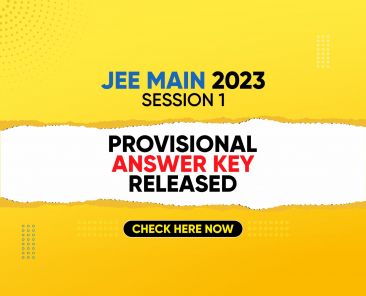 JEE (Main) 2023 Provisional answer key