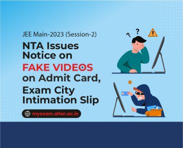 JEE Main 2023 Notice