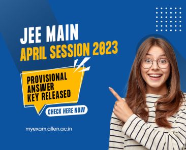 JEE Main 2023 Provisional Answer Key