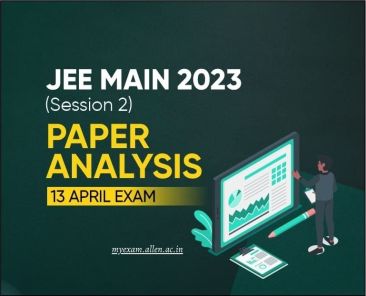 JEE Main PAPER ANALYSIS 13 April