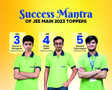 Success Mantra of JEE-Main Toppers