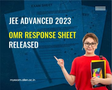 JEE Advanced 2023 OMR Response Sheet