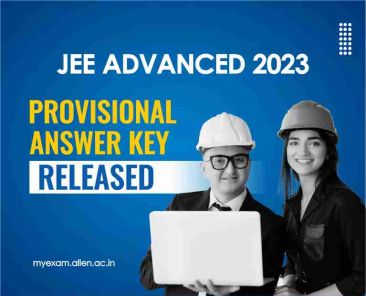 JEE Advanced 2023 Provisional Answer Key