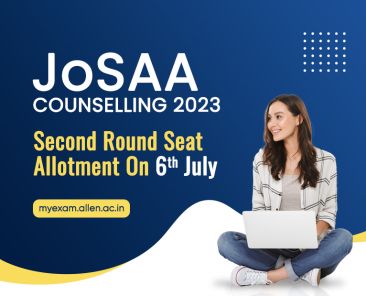 JoSAA 2023 Second Round Seat Allotment