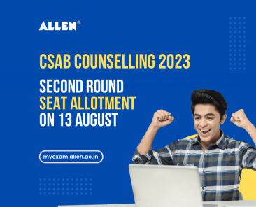 CSAB Counselling 2023 Second Round Seat Allotment