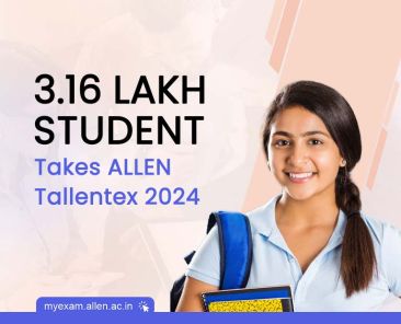 3.16 Lakh Student Takes ALLEN Tallentex 2024