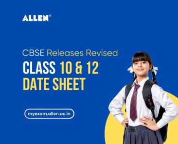 CBSE Revised 10th & 12th Date Sheet