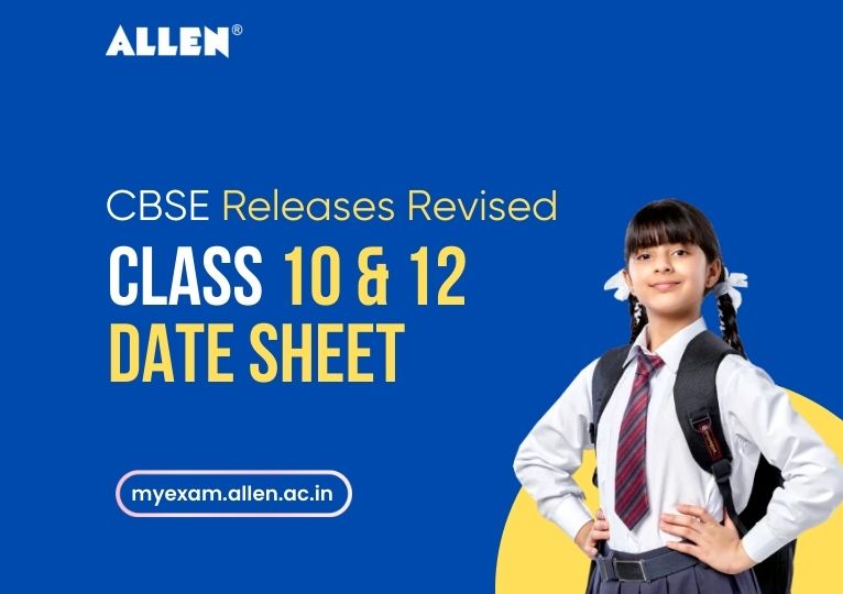 CBSE Revised 10th & 12th Date Sheet
