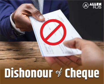 Dishonor of Cheque and Case Laws