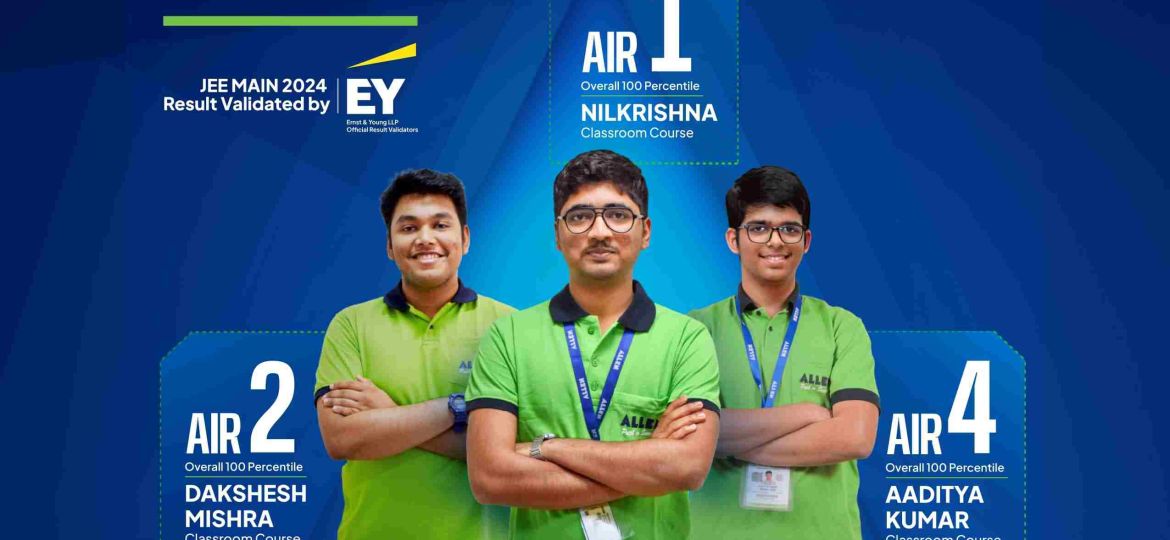 JEE Main 2024 All India Toppers from ALLEN Career Institute